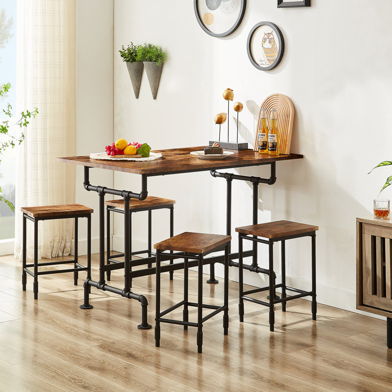 Trent Austin Design® Penning 5 Pieces 4Person Industrial Style Dining